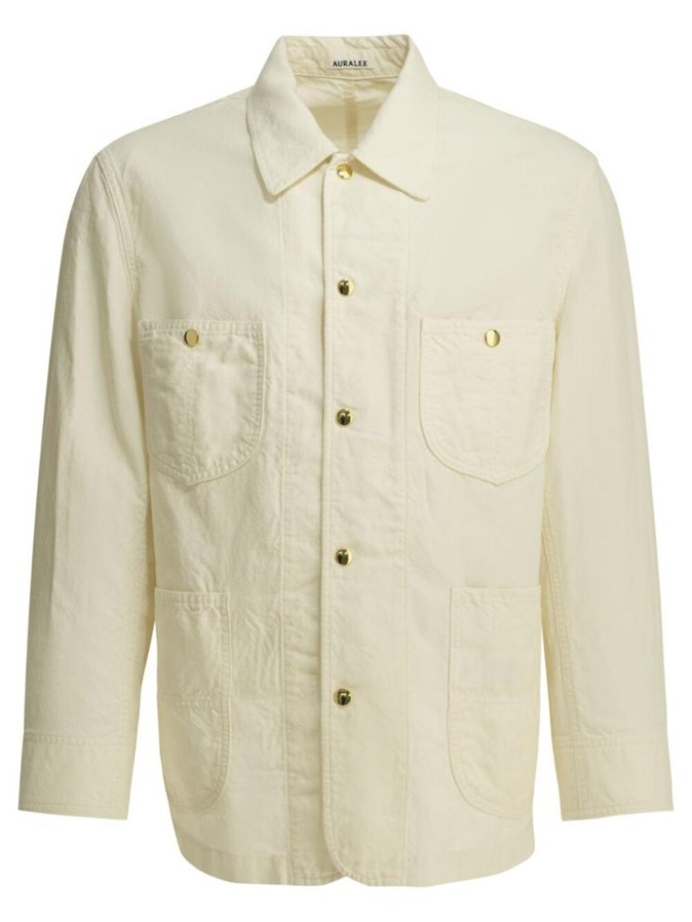 Auralee Wool And Linen Overshirt Jacket Tag Size 4 Men